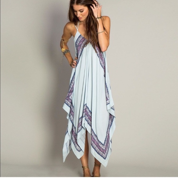boho handkerchief dress